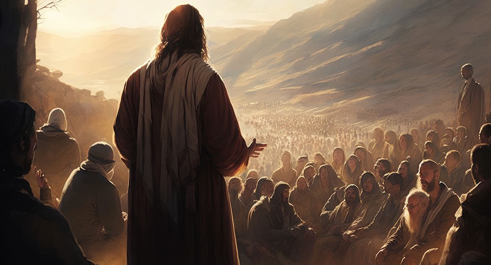 THE BEATITUDES – The Sermon on the Mount.